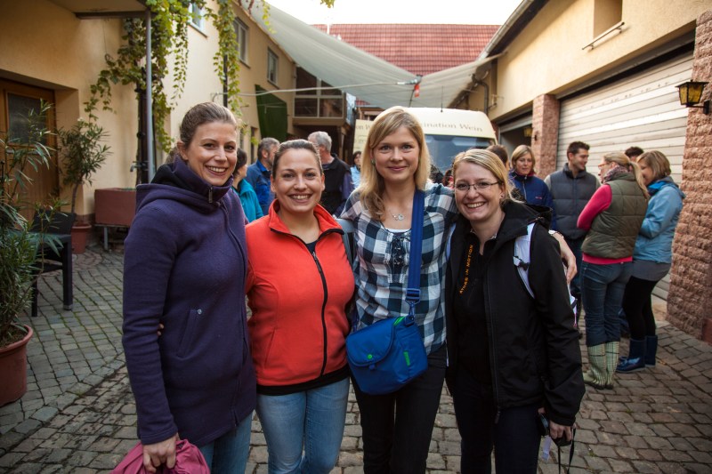 The grape picking crew