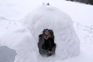 My first Iglu in March