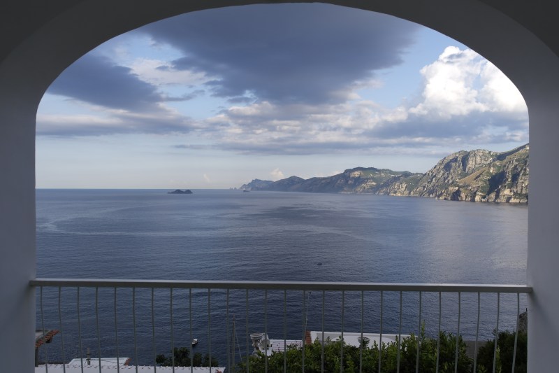 Praiano - view from balcony
