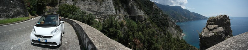 Smart Car - Amalfi Coast