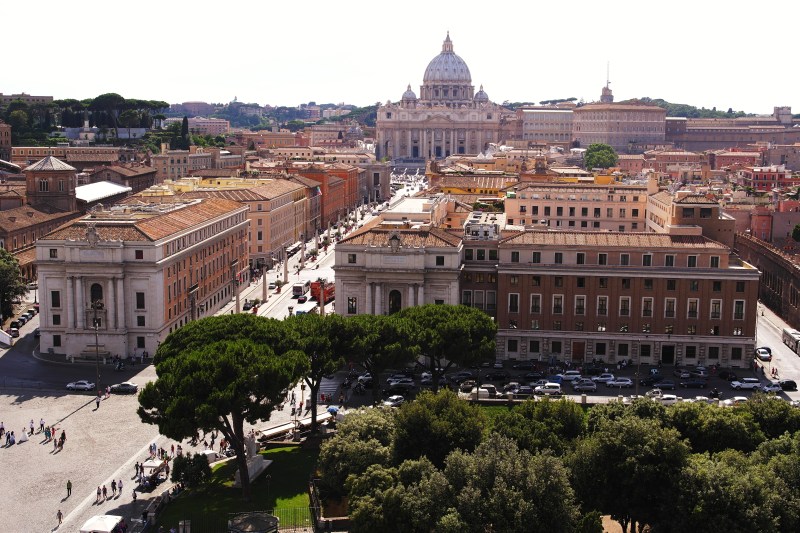 View from Castel Sant'Angelo