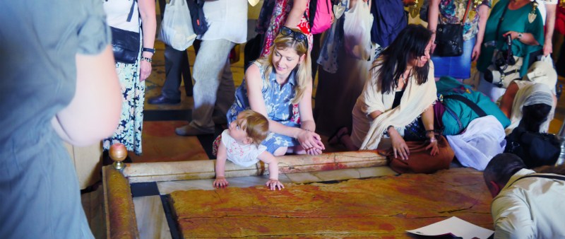 Stone of The Anointing Jerusalem