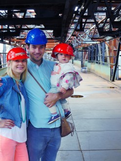 Family trip to Voelklinger Huette