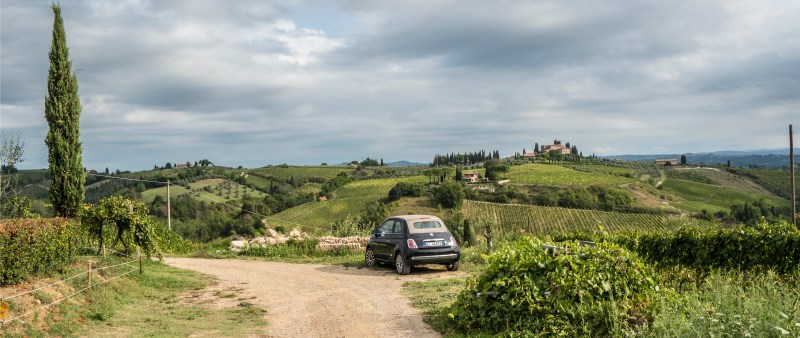 Rolling hills of Tuscany
